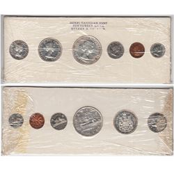 1960 Canada proof-like set in original white cardboard and plastic wrapping.