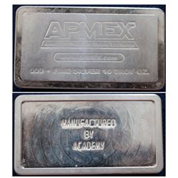 10oz .999 fine silver Apmex bar (no tax)