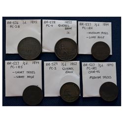 Estate lot of Bank Tokens; As per written on holders PC-1A2, PC-2B, PC-3, PC-1B4, PC-4 & PC-1B5.  Tr