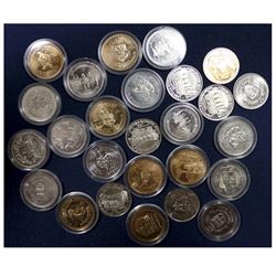 Mixed lot of Kitchener-Waterloo Oktoberfest Tokens. 26pcs