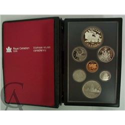 1981 Canada double dollar proof set issued by the Royal Canadian Mint. Highest quality produced for 