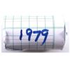 Image 1 : Estate Lot: 1979 Canada $1 Roll of 20pcs wrapped in paper. This roll is unsearched. Sold as is. No R