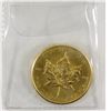 Image 1 : 1982 $50 1oz .9999 gold maple leaf issued by the Mint (TAX EXEMPT)