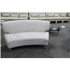 Image 2 : GREY MICROFIBER 2 SEAT SOFA
