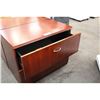 Image 2 : CHERRY 2 DRAWER LATERAL FILE CABINET
