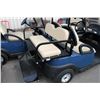 Image 2 : 2005 CLUB CAR BLUE ELECTRIC 4 PERSON/UTILITY CART WITH CHARGER