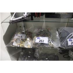 2 BAGS OF COSTUME JEWELLERY