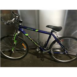 BLUE DEVINCI CAMELEON FRONT SUSPENSION MOUNTAIN BIKE