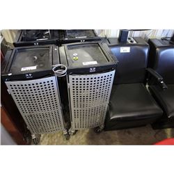 BLACK MOBILE NP SALON PRODUCT CART