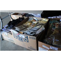 BOX OF ASSORTED HAIR EXTENSIONS