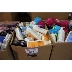 BOX OF SALON AND PHARMACY PRODUCT