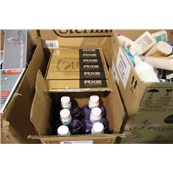 BOX OF SALON AND PHARMACY PRODUCT