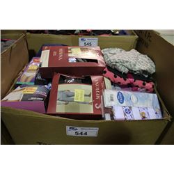 BOX OF ASSORTED CLOTHING