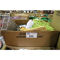 BOX OF ASSORTED CLOTHING