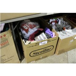 BOX OF ASSORTED CLOTHING