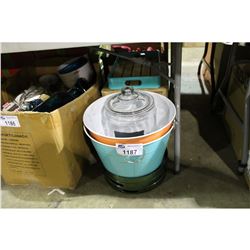 BOX OF ASSORTED ITEMS AND KITCHENWARE