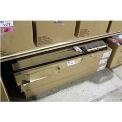 BOX OF INDUSTRIAL PUSH BROOMS