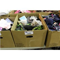 BOX OF ASSORTED CLOTHING