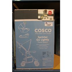 COSCO SPRINTER GO LIGHTLY STROLLER WITH CAR SEAT