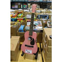 NOVA 3301 PK PINK TRAVEL GUITAR