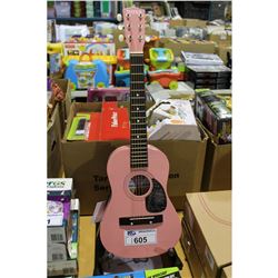 NOVA 3301 PK PINK TRAVEL GUITAR