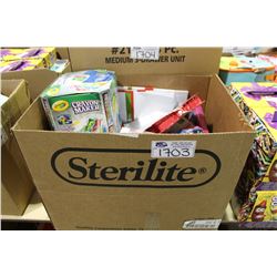 BOX OF ASSORTED STATIONERY