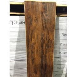 PREMIER COLLECTION AMAZON BROWN 12.3 MM GLUELESS LAMINATE FLOORING