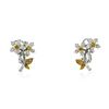 Image 1 : 18KT Two-Tone Gold 2.47 ctw Diamond Earrings