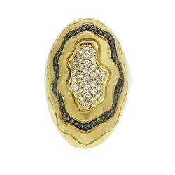 18KT Yellow Gold 0.71 ctw Diamond Ring