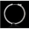 Image 2 : 14KT White Gold 1.03 ctw Diamond Earrings