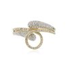 Image 1 : 18KT Two-Tone Gold 0.65 ctw Diamond Ring