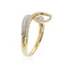 Image 3 : 18KT Two-Tone Gold 0.65 ctw Diamond Ring