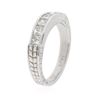 Image 3 : 14KT White Gold 0.60 ctw Diamond Ring