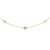 Image 2 : 14KT Yellow Gold 1.57 ctw Diamond Necklace