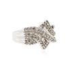 Image 2 : 10KT White Gold 0.70 ctw Diamond Ring