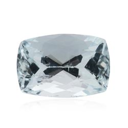 7.27 ctw Cushion Cut Natural Cushion Cut Aquamarine