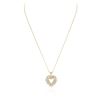 Image 2 : 14KT Yellow Gold 1.00 ctw Diamond Pendant With Chain