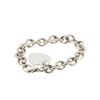 Image 2 : Tiffany & Co. Sterling Silver Heart Tag Charm Bracelet