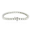 Image 2 : 14KT White Gold 6.85 ctw Diamond Bracelet