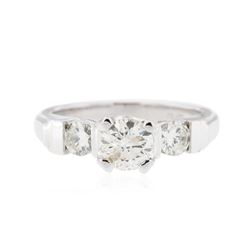 Platinum 1.20 ctw Diamond Ring