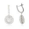 Image 2 : 14KT White Gold 2.48 ctw Diamond Earrings