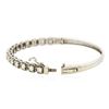 Image 3 : 14KT White Gold 1.74 ctw Diamond Bracelet