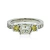Image 1 : 14KT White Gold 1.54 ctw Diamond Ring