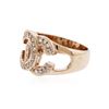 Image 2 : 14KT Rose Gold 0.29 ctw Diamond Ring
