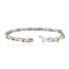 Image 3 : 14KT Two-Tone Gold 0.50 ctw Diamond Bracelet