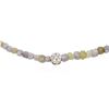 Image 2 : 14KT White Gold 51.57 ctw Rough Diamond Necklace