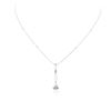 Image 1 : 14KT White Gold 1.78 ctw Diamond Necklace