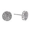 Image 2 : 14KT White Gold 1.14 ctw Diamond Earrings