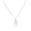 Image 2 : 14KT White Gold 1.00 ctw Diamond Pendant With Chain