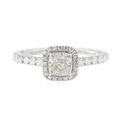 14KT White Gold 0.83 ctw Diamond Ring